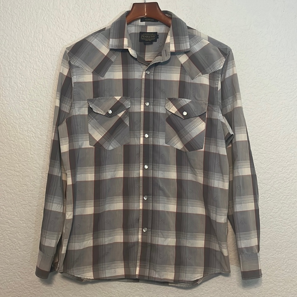 Pendleton ‘Frontier’ Pearl Snap Plaid Shirt